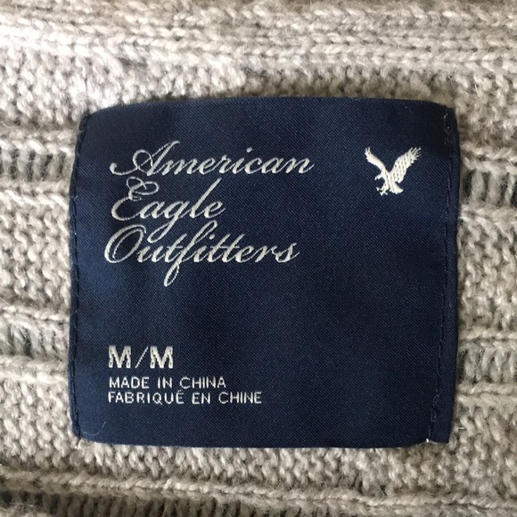NWT American Eagle Outfitters Cable Knit Dolman Sweater, size Medium ❤️ - Picture 8 of 11